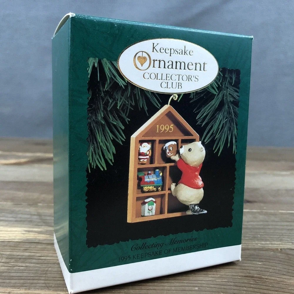 Hallmark Keepsake Ornament‎ Collecting Memories Beaver Christmas Holiday VTG